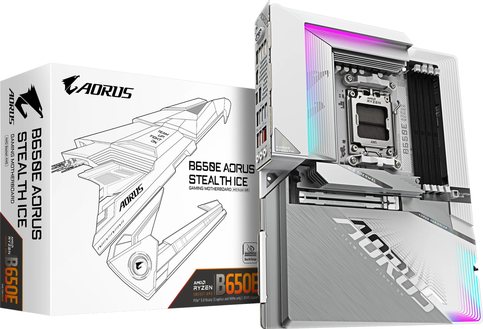 Gigabyte B650E AORUS STEALTH ICE